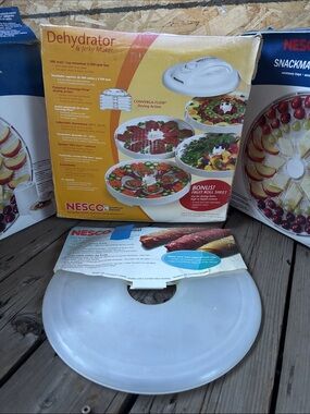 Nesco Dehydrator and Jerky Maker with extra sets of trays